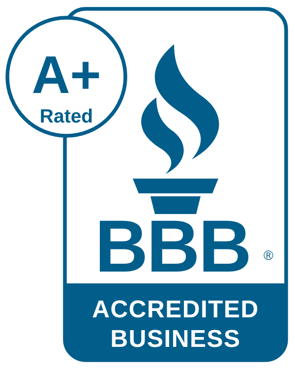 BBB Accredited Business, A+ Rated