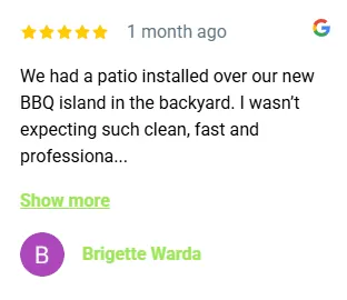 Five-star Google review from a ValleyBuild remodeling customer